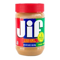 JIF เนยถั่วบดละเอียด 454 ก.
