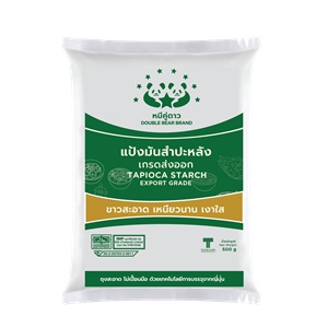 แป้งมันสำปะหลัง 1 กก. หมีคู่ดาว